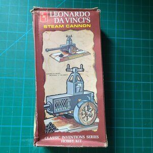 Vintage AMT Model - Leonardo Da Vinci's Steam Cannon model Kit